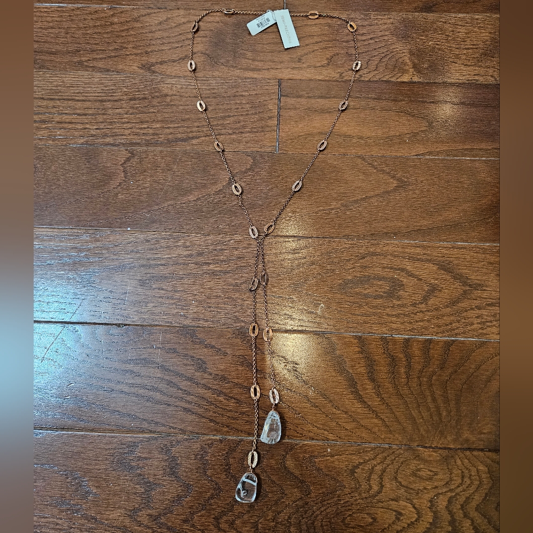 Francesca Rose Gold Shell Necklace 26$